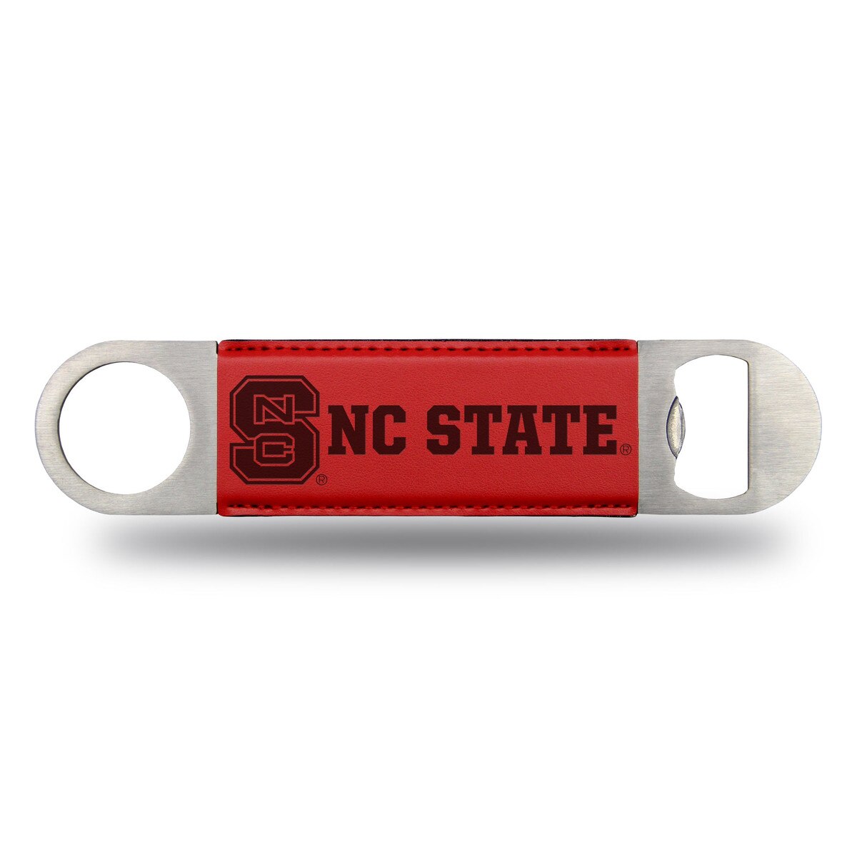 Bottle Opener Engraved NC State Red